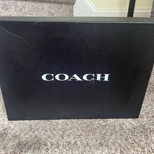 Coach Black Loafer Shoes